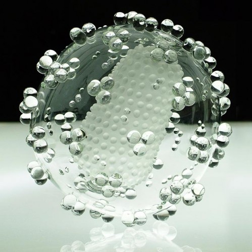 HIV in glass by Luke Jerram